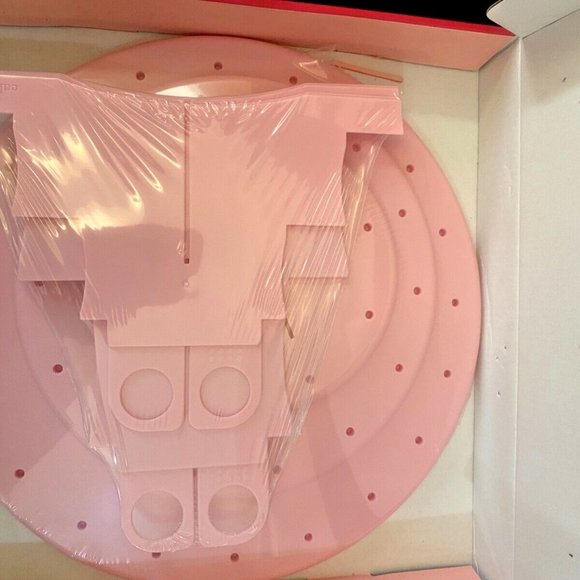 GOOD COOK Sweet Creations PINK Expandable 7 Pc. Cake Pop/ Cupcake Stand SEALED! - Picture 9 of 10